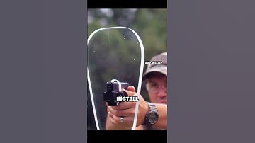Testing Transparent Bulletproof Shields #Shorts