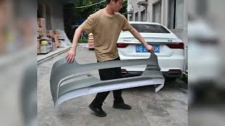VEHO 2010-10A: Printing a full-size car rear bumper. Large-format 3D printing, automotive-ready