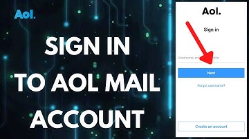 AOL Mail Login 2022 | aolmail.com login | aol sign in