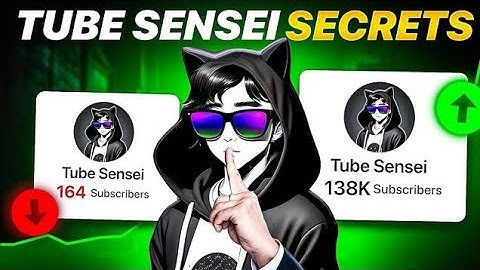 How @TubeSenseiofficial Crushed YouTube algorithm