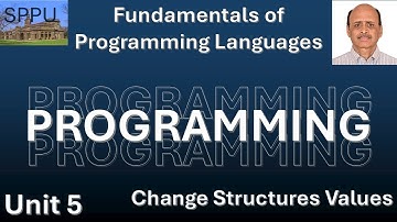 SPPU Sem-1 FPL Unit-5 - Change Structure values
