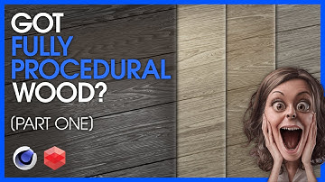 The Best Looking, Fully-Procedural Wood Shader! [Part 1] Cinema 4D Redshift Tutorial