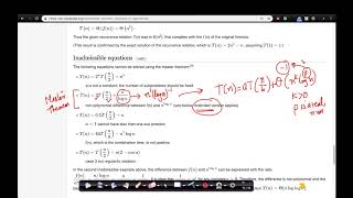 Inadmissible cases & Shortcuts | Solving Recurrences|Data Structure & Algorithm | Gate Appliedcourse