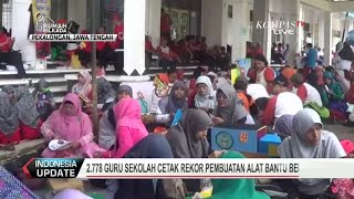 2.778 Guru Cetak Rekor Pembuatan Alat Bantu Belajar