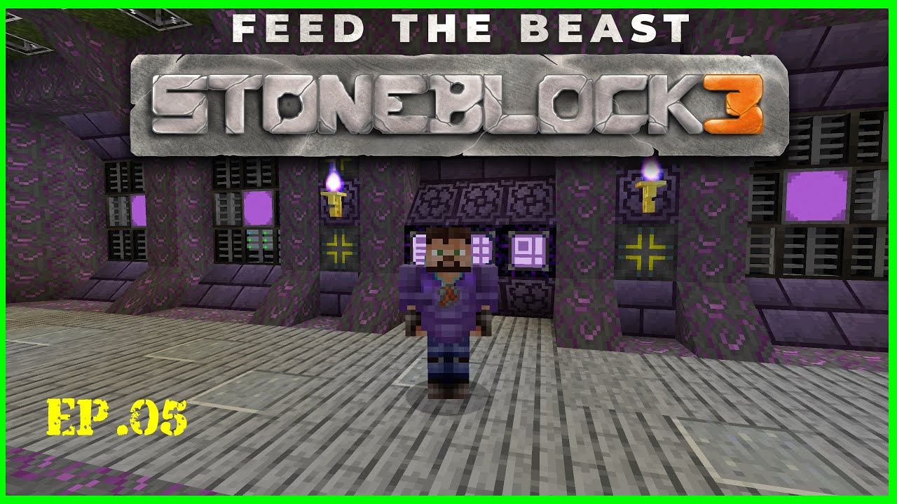 StoneBlock 3 - Ep05 - We have a Problem (Solved) - YouTube