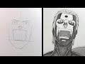 How to Draw Hidan - Naruto | easy anime drawing