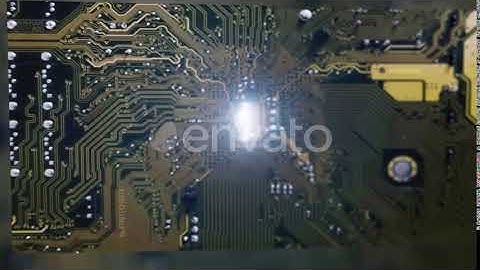 Futuristic Circuit Board Energy | Motion Graphics - Envato elements