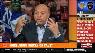 Pardon The Interruption | Wilbon on Knicks SWEEP Cavs to reach NBA Finals? - Spurs-Thunder Game 5?