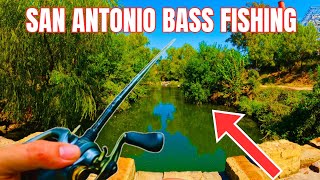 FISHING loaded BASS HOLES San Antonio, TEXAS #fishing #bassfishing