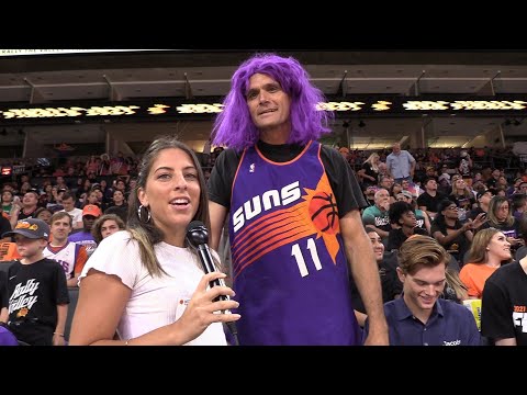 The Best-Dressed Suns Fan in Phoenix