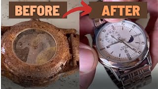 Rolex watch rust restoration