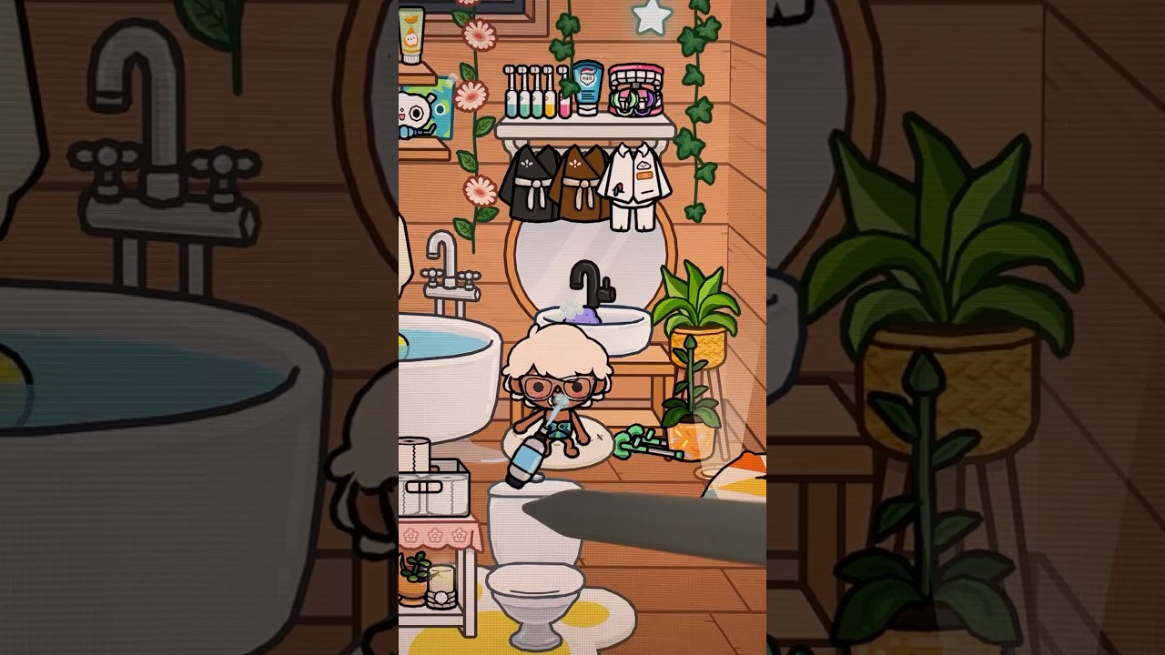 Leo’s morning routine whit a broken leg!💗 