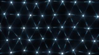 Blockchain Technology Mesh Network Light Grid Plexus Communicating 4K VJ Loop Moving Background