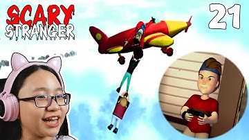 Scary Stranger 3D 2021 - New September 2021 Update - A Welcome Flight - Gameplay Walkthrough Part 21