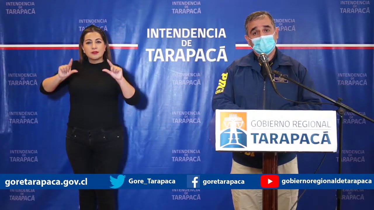 Punto de prensa 17 de julio de 2020 - Gobierno Regional de Tarapacá