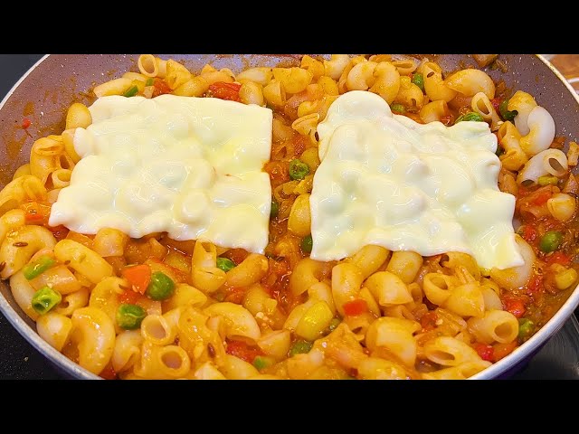 7 मिनट में Indian Style Macaroni Pasta |सबसे आसान और टेस्टी पास्ता | Masala Macaroni | Pasta Recipe - YouTube