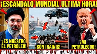 SE TERMINO EL JUEGO. LE CAYERON A TRUMP EN ORMUZ. IRAN LE DECOMIZA PETROLEO QUE LE QUITO A VENEZUELA