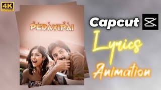 AlightMotion new lyrics preset|PowerStar Pawan Kalyan Tutorial in Telugu |video editing Capcut app screenshot 1