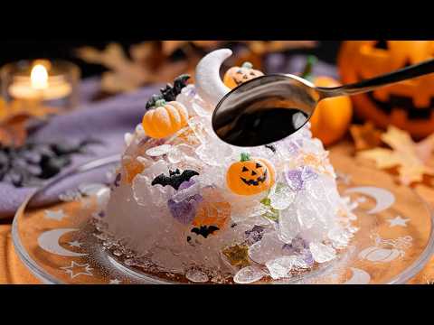 【ASMR】誕生月のガラスかき氷をすくうASMR🍧💎 Birth Month Crystal Ice🍧💎