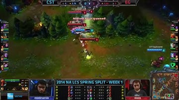 EG Krepo crushing CST Wizfujiin at Level 1
