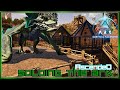 Floating wyvern landing pad and greenhouse base build soloing the ark ascended 76