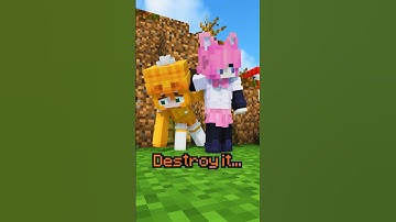 Vriendschap sluiten met de PESTKOP in Minecraft #shorts