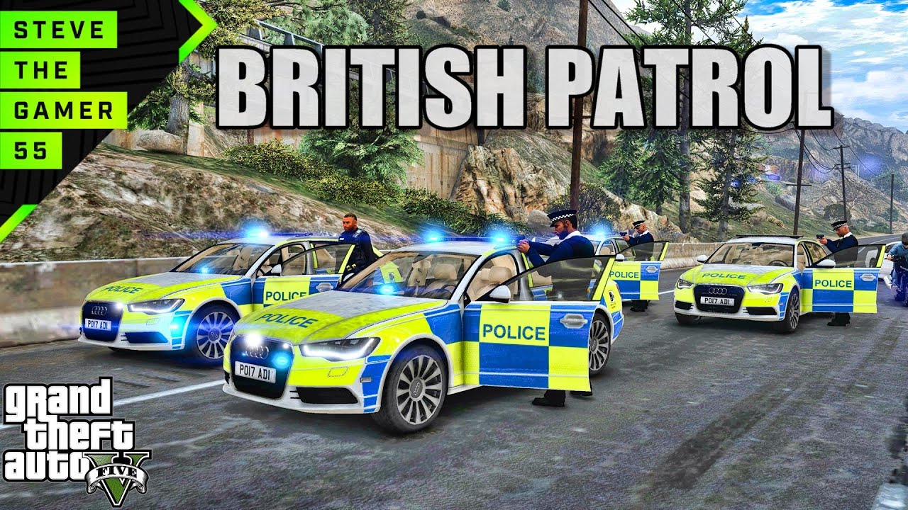 LSPDFR BRITISH PATROL!!!| (GTA 5  LSPDFR MOD ROLEPLAY) 4K