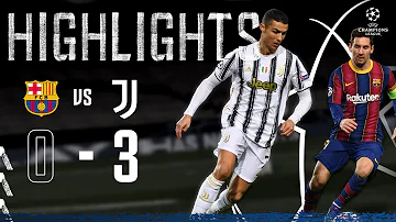 Barcelona 0-3 Juventus | Ronaldo & McKennie Seal Top spot in Camp Nou! | Champions League Highlights