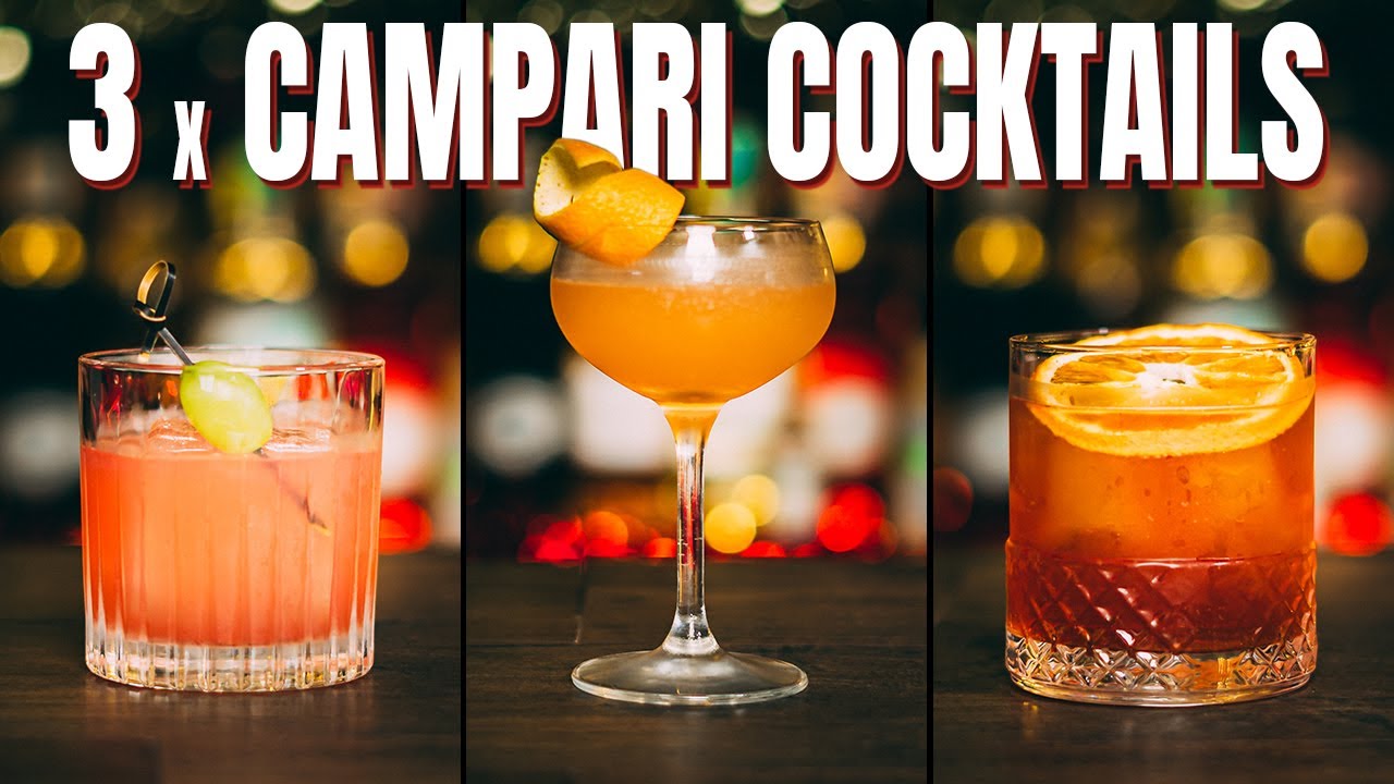 Campari Cocktail Recipes you should try Just Shake or Stir Recipe Learn