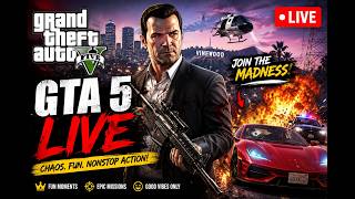🔴 GTA 5 LIVE 🔥 | Chaos Begins! | Malayalam Gaming screenshot 1
