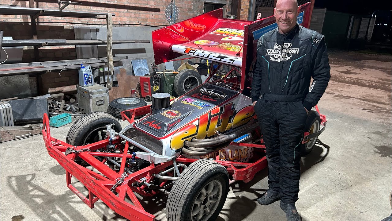 In Car Cam/On Board With 218 Rob Speak Brisca F2 Heat 1 Skegness Raceway 12/10/24.