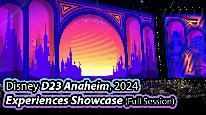 Disney D23 Experiences Showcase Full Length - D23 Anaheim 2024