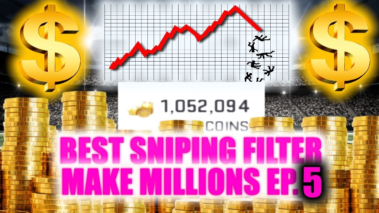 BEST SNIPING FILTERS TO MAKE MILLIONS OF COINS! | MADDEN 19 ULTIMATE TEAM