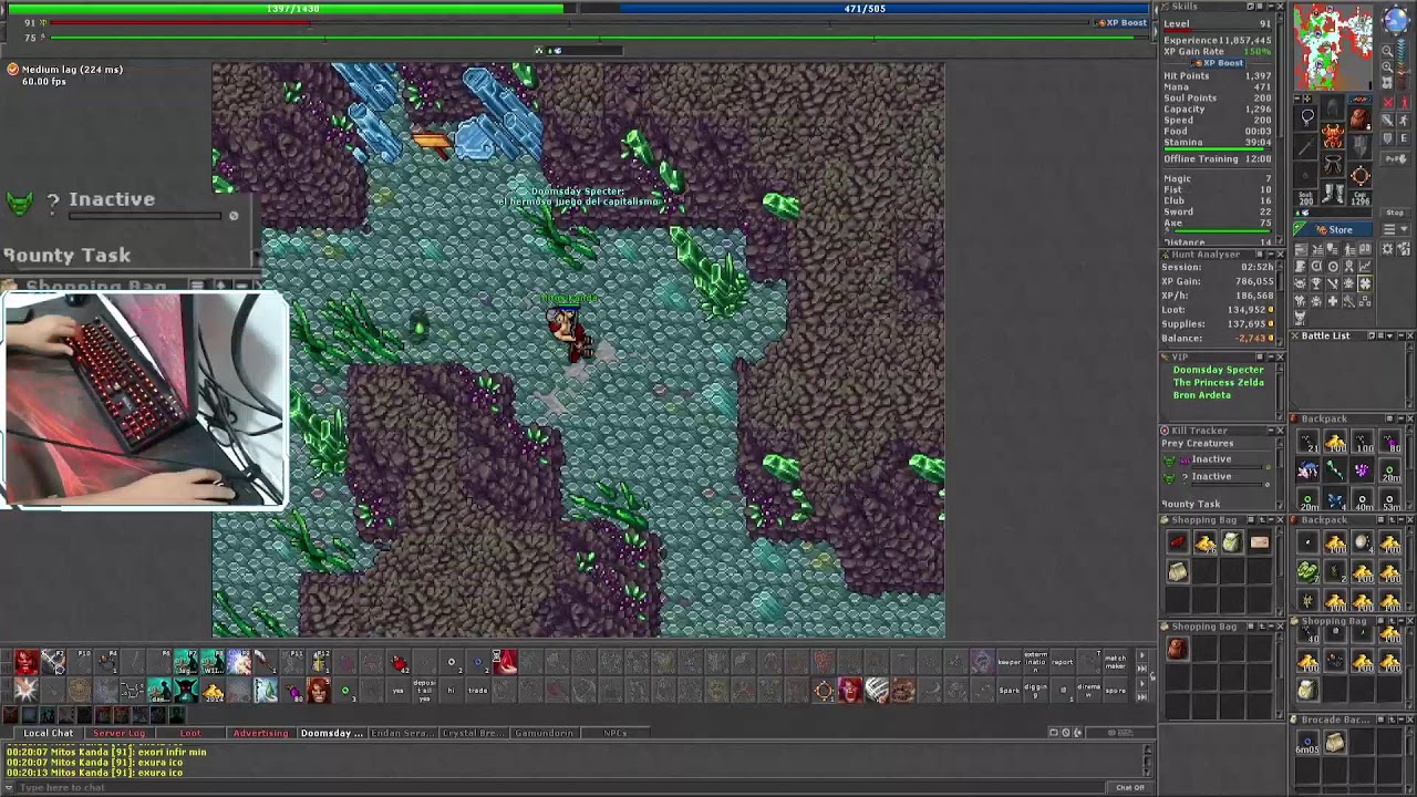 [EN/ES] KANDA DIA 15 - EK 88+. 4 días para lvl 100, estoy cansado jefe