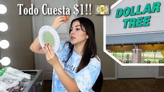 I BOUGHT MAKEUP THAT COST $1 🤑/ IT IRRITATED MY FACE!! -LILLIAN GRIEGO