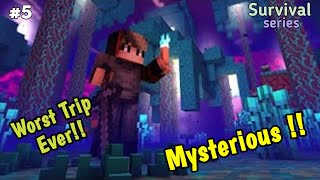 Worst NETHER TRIP Ever Had 😓|| Minecraft survival series in hindi||