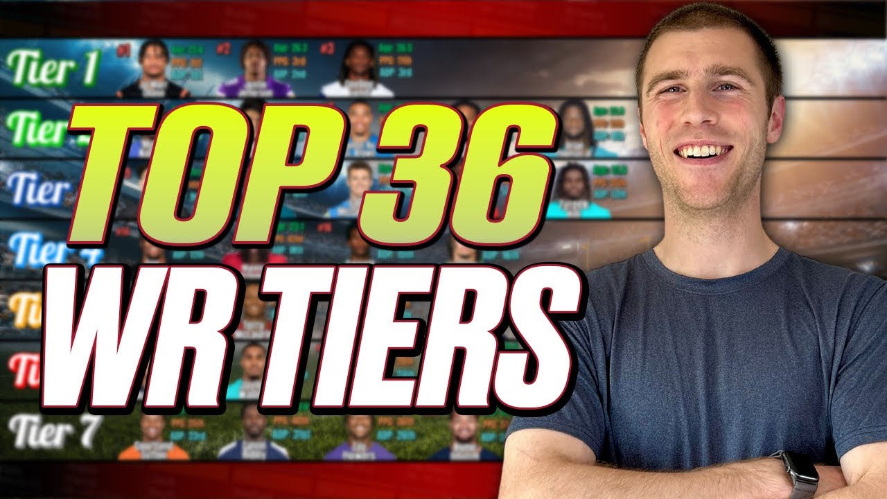 Top 36 WRs for 2025 Fantasy Football – Tier Breaks You Need to Know