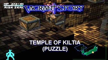Vagrant Story PS1 Temple Of Kiltia (Those Who Drink The Dark) PUZZLE
