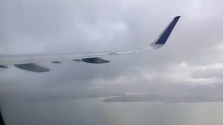 Breaking through clouds takeoff out of San Francisco - JetBlue Airways - Airbus A321