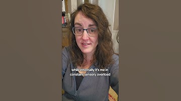 My "high functioning autism" is...