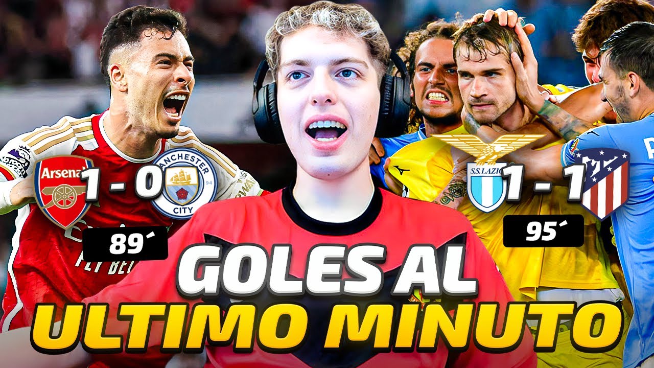 30 GOLES AL ULTIMO MINUTO EN ESTA TEMPORADA (2023/24)