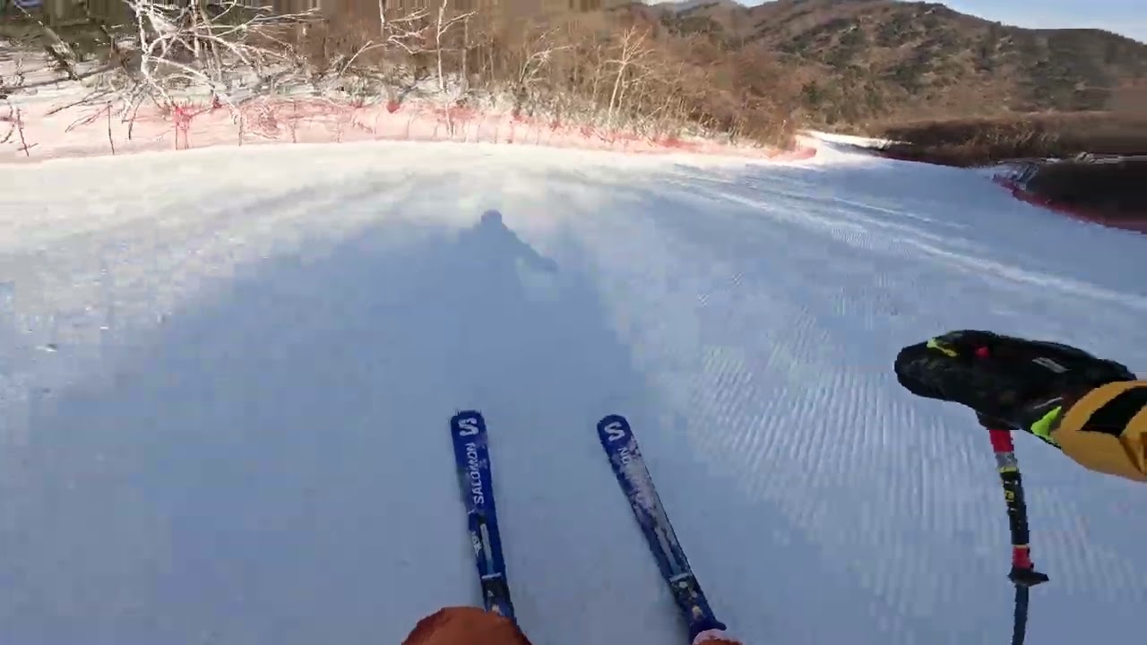 Ski 20260130 오투리조트 스키장 패션2 첫번째 런