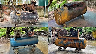 From Scrap To New: The Incredible Story Of 4 Restored Air Compressors
