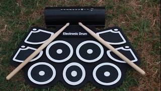 Konix Roll-Up Electronic Drum Kit - Unboxing