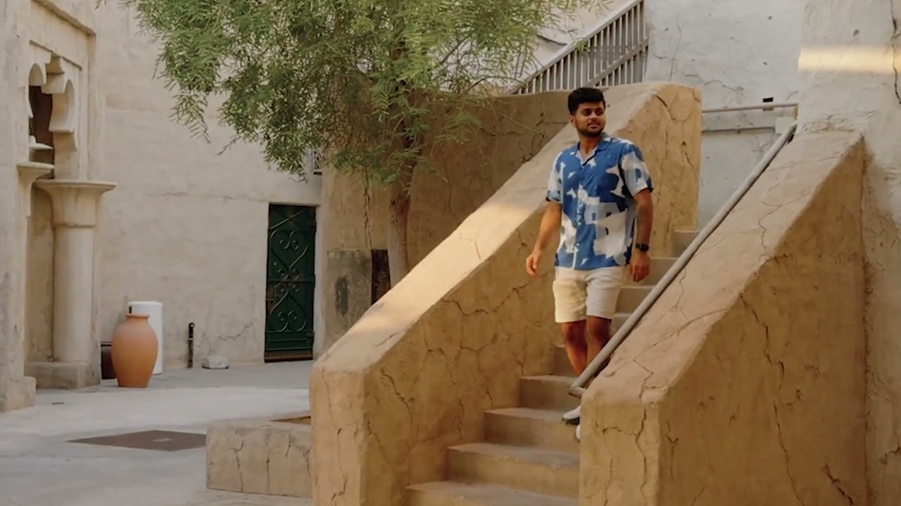 Exploring the timeless charm of Al Seef streets in Dubai.   Shot on 