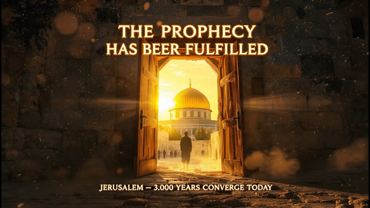 🔥This Ancient Prophecy Just Came True in Jerusalem today YouTube