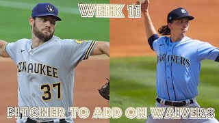 Pitchers To Add On Waivers Week 11 Fantasy Baseball