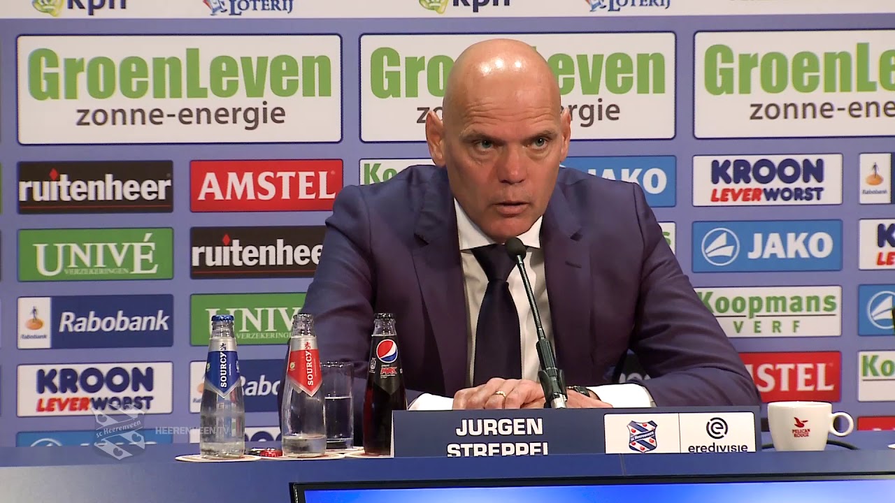 Persconferentie Sc Heerenveen PSV YouTube