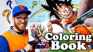 Professional Artist Colors a CHILDRENS Colouring Book..? | Kakarot | 12