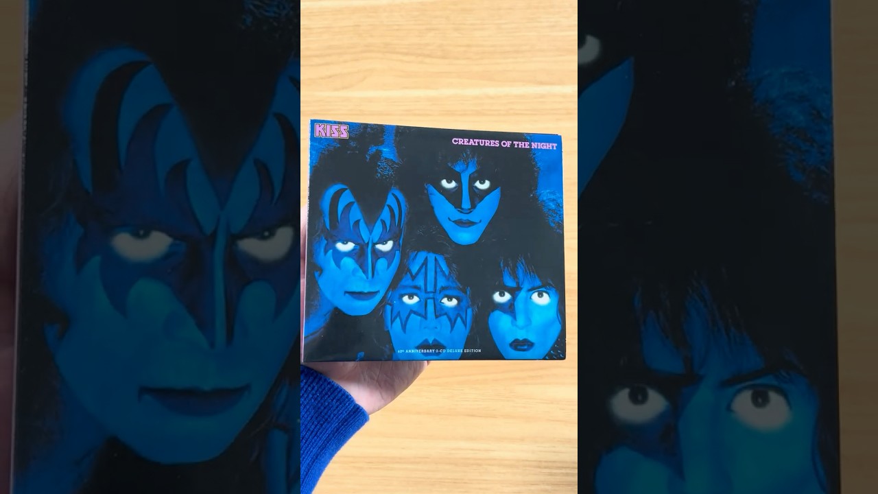 Kiss - Creatures Of The Night (40th Anniversary) CD Unboxing - YouTube